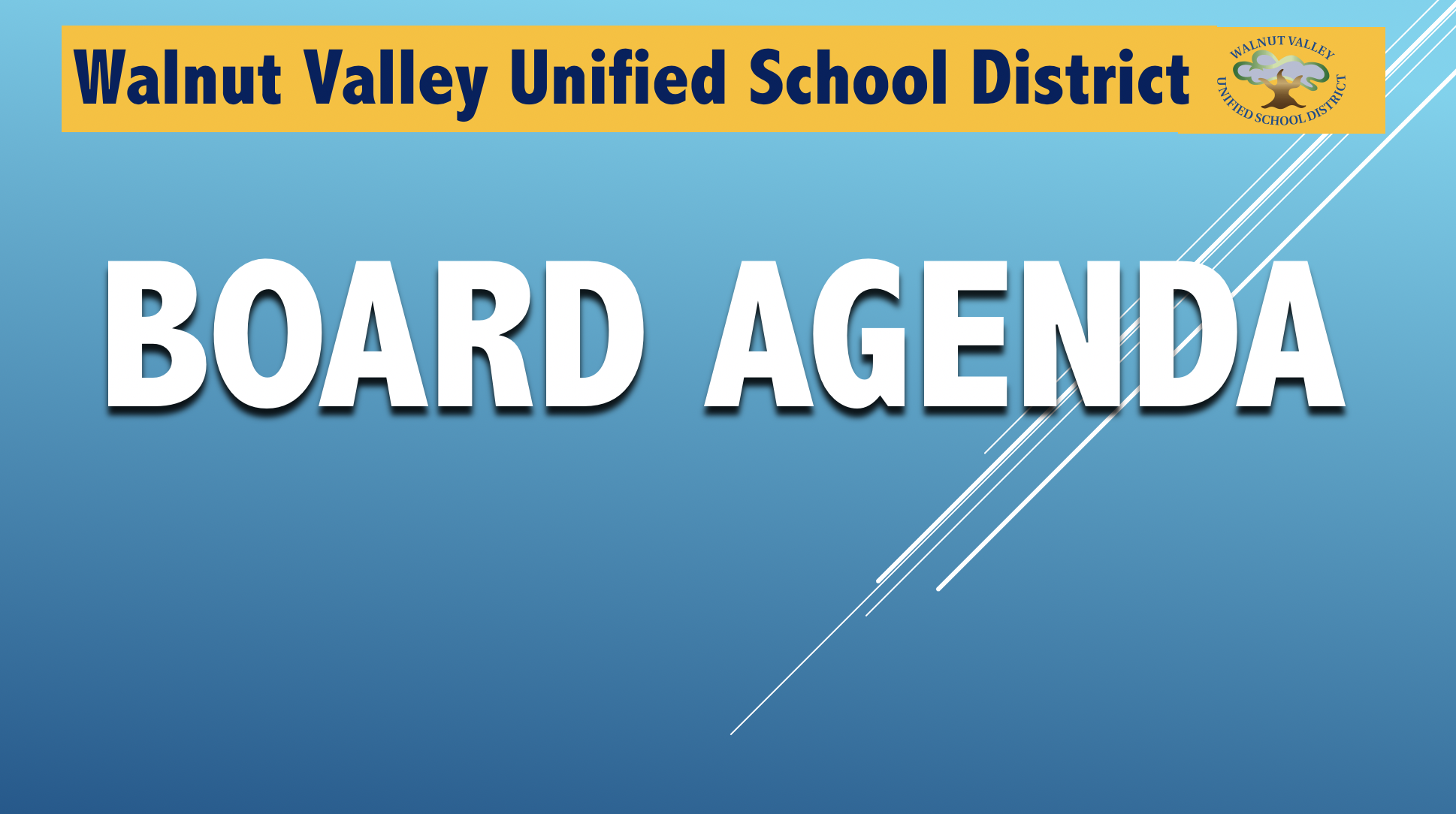 Walnut Valley Unified School District Walnut Valley Unified School District